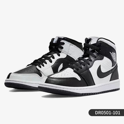 Nike Air Jordan 1 genuínos, ténis femininos casuais desportivos DR0501-101