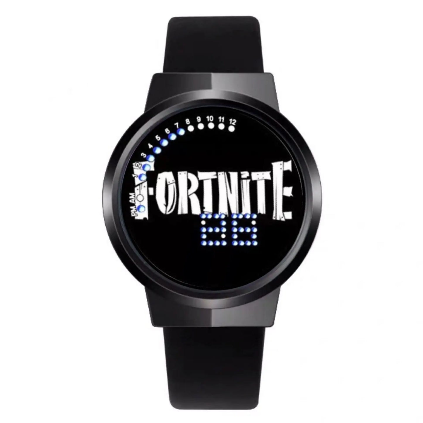Orologio Fortnite Cute Fashion Cartoon personalizzato Kawaii Touch con luce notturna LED, orologio elettronico per studenti, regalo per amici
