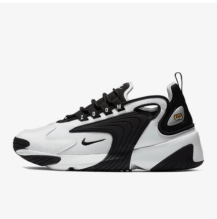 Nike oficial autêntico ZOOM 2K — sapatilhas desportivas de treino para mulher, confortáveis e resistentes ao desgaste, AO0354-100