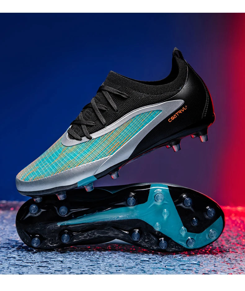 Men's New TF Football Boots Sneakers Professional Society Casual Male Soccer Shoes Futsal High-Quality Football Shoes Training
