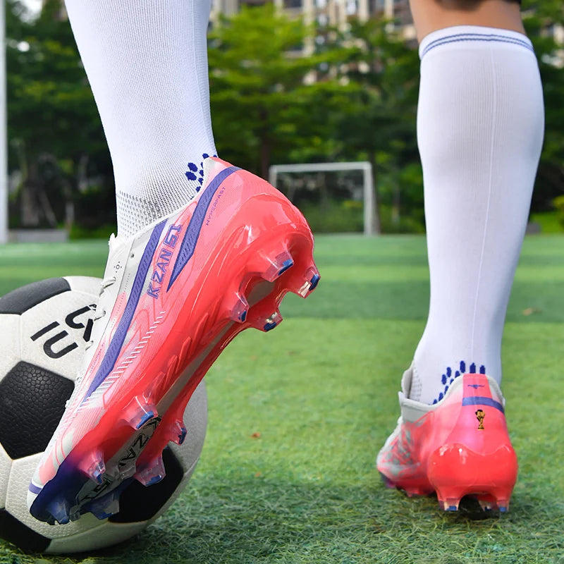 Nouvelles chaussures de football pour hommes, crampons, chaussures de football unisexes TF/FG, chaussures de futsal professionnelles, ultra-légères, de haute qualité, baskets en promotion.