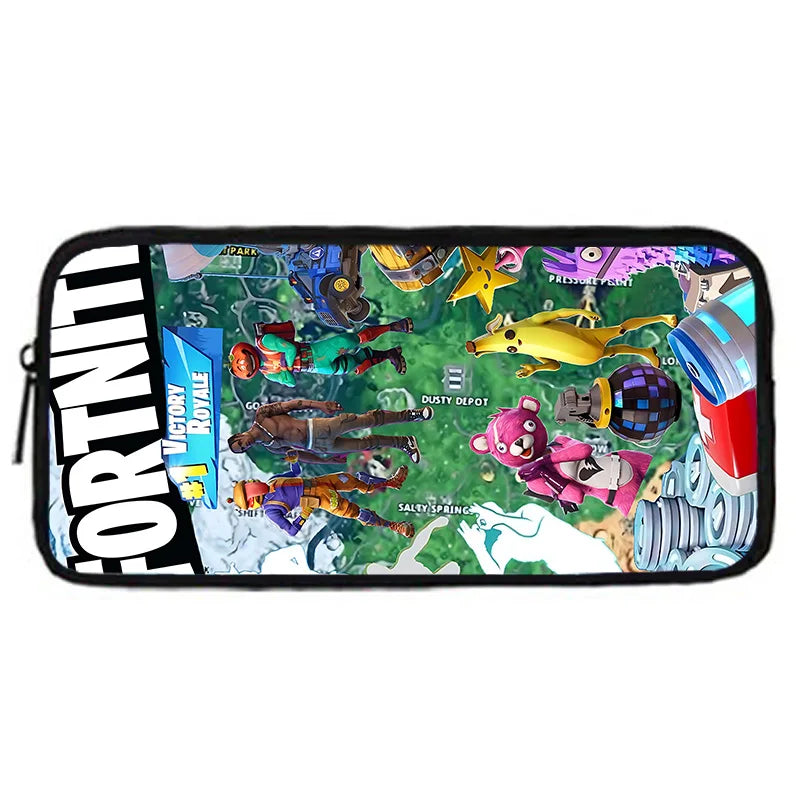 Hot Game Design Child Backpacks Lunch Bag Pencil Case Pupil Large Capacity School Bags For Boy Girl Best Gift F-FortniteS