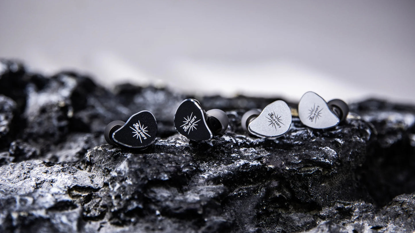 Kiwi Ears Belle 10mm DLC Dynamic Driver In-Ear Monitor HiFi Wired Earbuds with Silver-Plated Cable, Professional Audiophile IEM by Linsoul