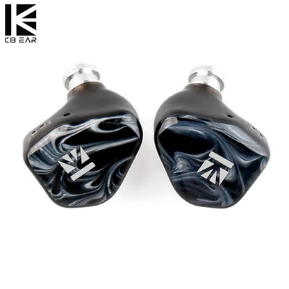 KBEAR KB01 diaphragme de béryllium 10MM dynamique Drvier écouteur HIFI musique casque filaire Sport écouteurs dans l'oreille moniteur casque IEM