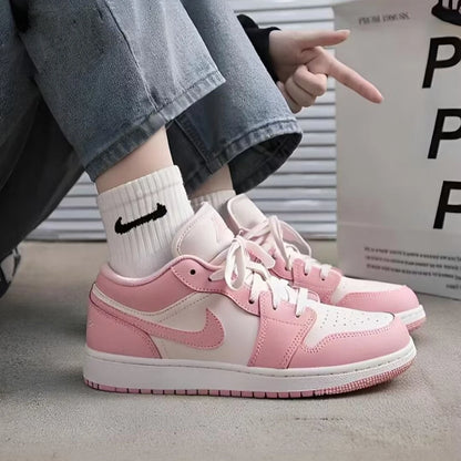 Nike Air Jordan 1 Low Non-Slip Wear-Resistant Comfortable Casual Sports Breathable Board Shoes 553560-614