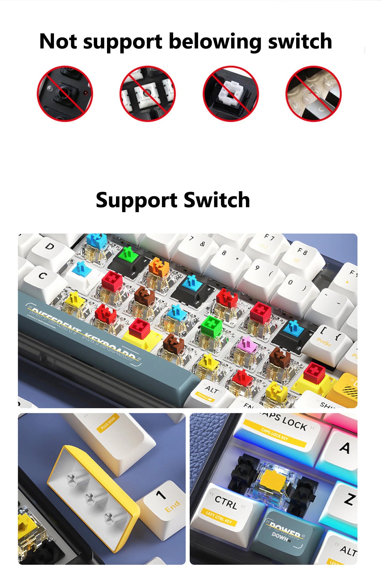 Topographic 4.0 Side Printed Keycaps Cherry Profile Double Shot PBT Keycaps for MX Switch Mechanical Keyboard with ISO Enter Shine Through Keycaps