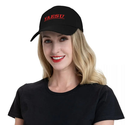 Yaesu 2024 Fashion Baseball Men Polyester Hats Adjustable Hat Universal Casual Cap Truck driver Hat