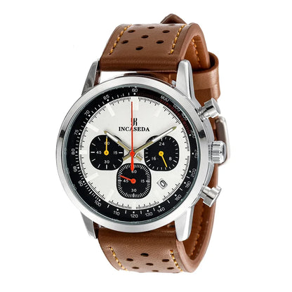 2025 INCASEDA chronograph multifunctional quartz movement men's luxury series ultra bright luminous fashionable quartz watch