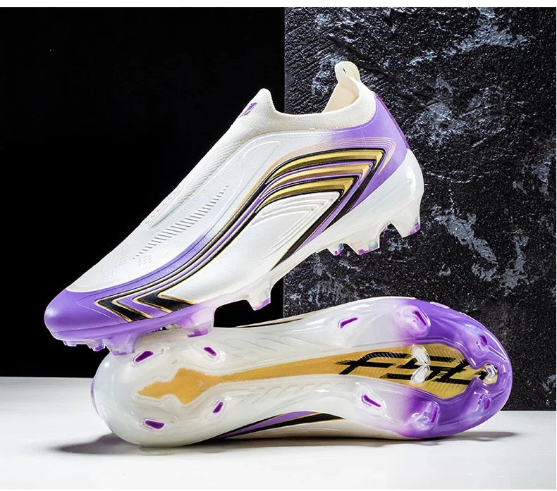 Nouvelles chaussures de football pour hommes, baskets d'entraînement de haute qualité, chaussures de soccer, crampons pour terrain en herbe, futsal, matchs en salle, antidérapantes, best-seller, pour l'extérieur