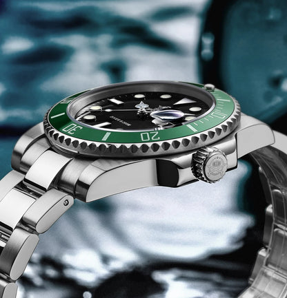 ADDIESDIVE Luxury Men's Watch Ceramic bezel BGW9 Super Bright Luminous Leisure Quartz Watch 200m Waterproof Outdoor Sports Watch