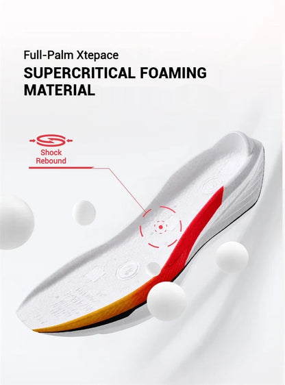 Xtep One Piece Model 2.0/1.0 Men Running Shoes  Autumn Comfortable Stability Cushion Rebound Racing Sneakers 876319110073