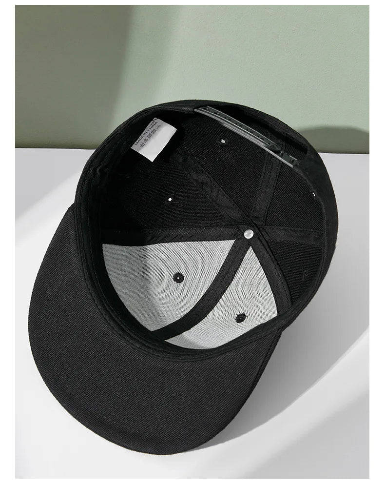 Wholesale 40 Colors Adjustable Flat Peak Snapback Caps Lady Fashion Polyester Plain Baseball Hat Men Hiphop Blank Sport Cap