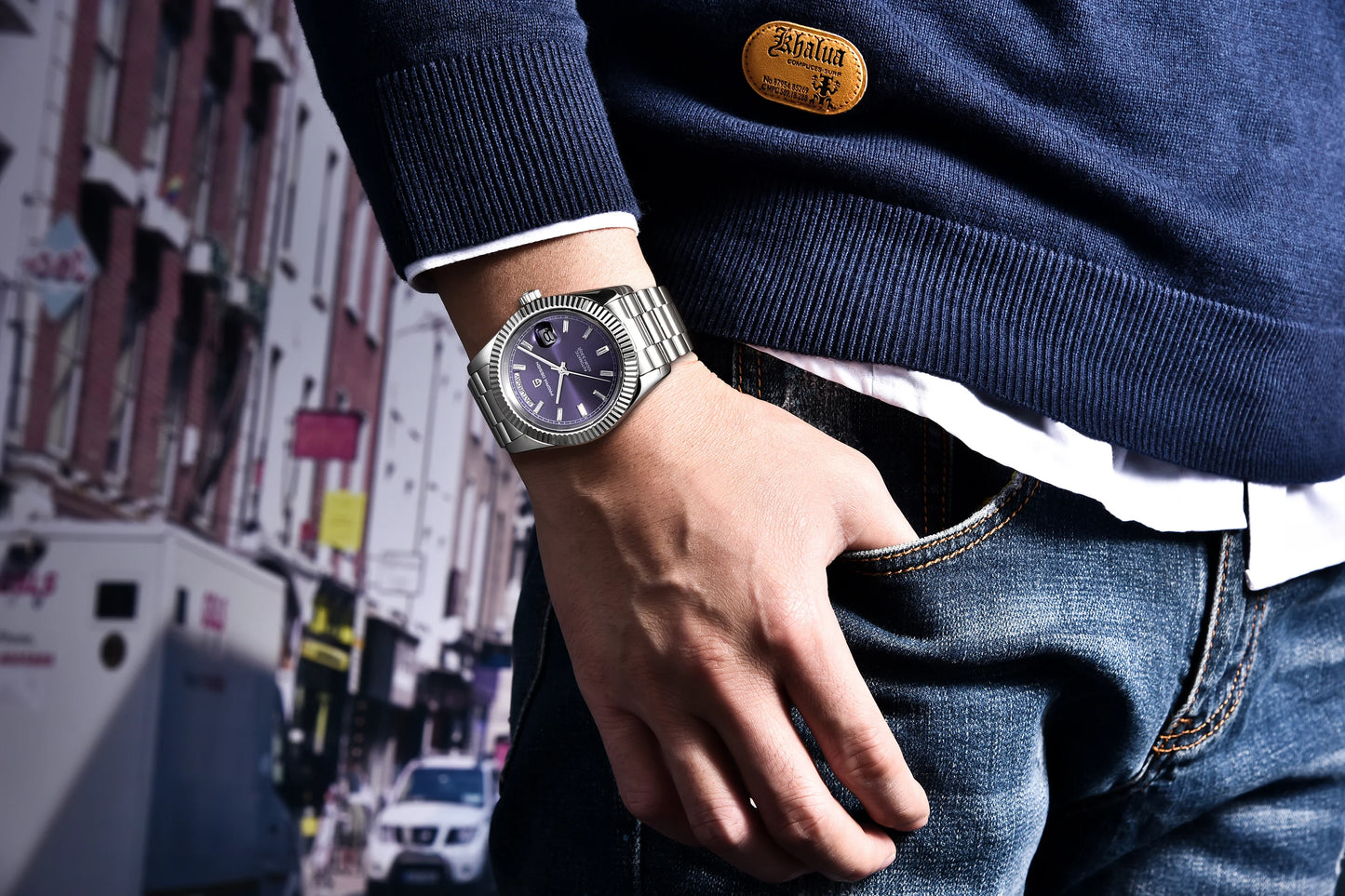 PAGANI DESIGN 2026 New DD40 NH36A Men's Watches Luxury Automatic Mechanical Watch For Men AR Sapphire Glass Date Wrist watch Men