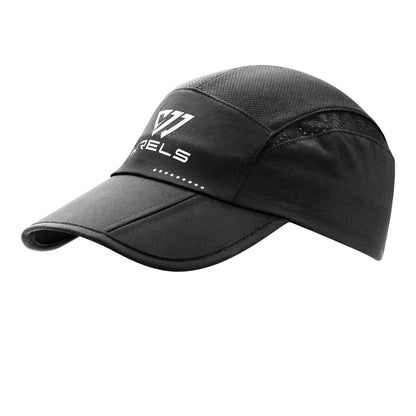 WRELS Breathable Sun Shade Baseball Cap Men and Women Quick Dry Convenient Carrying Folding Cap