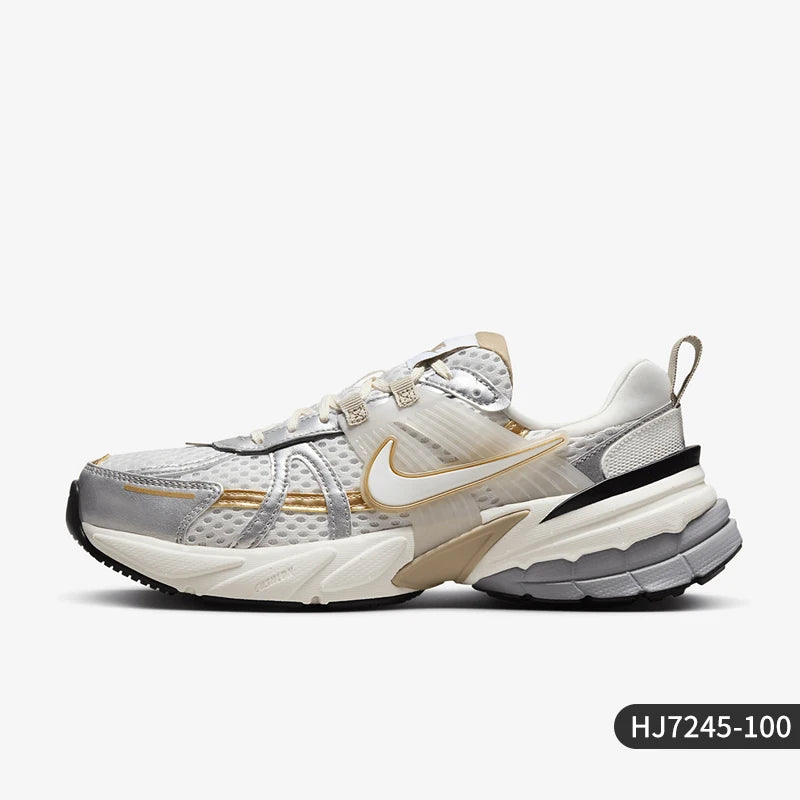 Nike V2K Run originali da donna, stile vintage, basse, resistenti all’usura, scarpe da running HJ7245-100