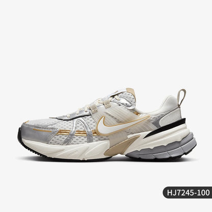 Nike V2K Run originali da donna, stile vintage, basse, resistenti all’usura, scarpe da running HJ7245-100