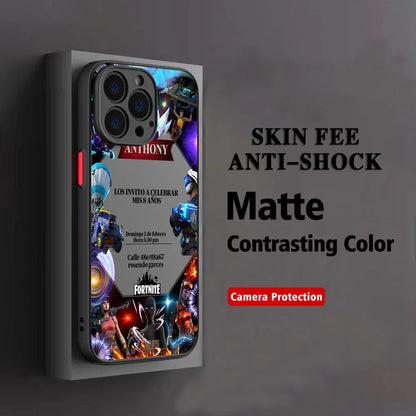 Hot Game F-Fortnites Phone Case For Samsung Galaxy A17 A07 A06 A56 A36 A26 A55 A14 A05 A15 A24 A25 A73 A04 A40E A25 A24 4G 5G