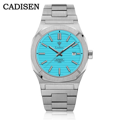 CADISEN Watch for Men Luxury Automatic Men Miyota 8215 Movement Sapphire Crystal 42mm Dial 100m Waterproof  Wristwatches C8200