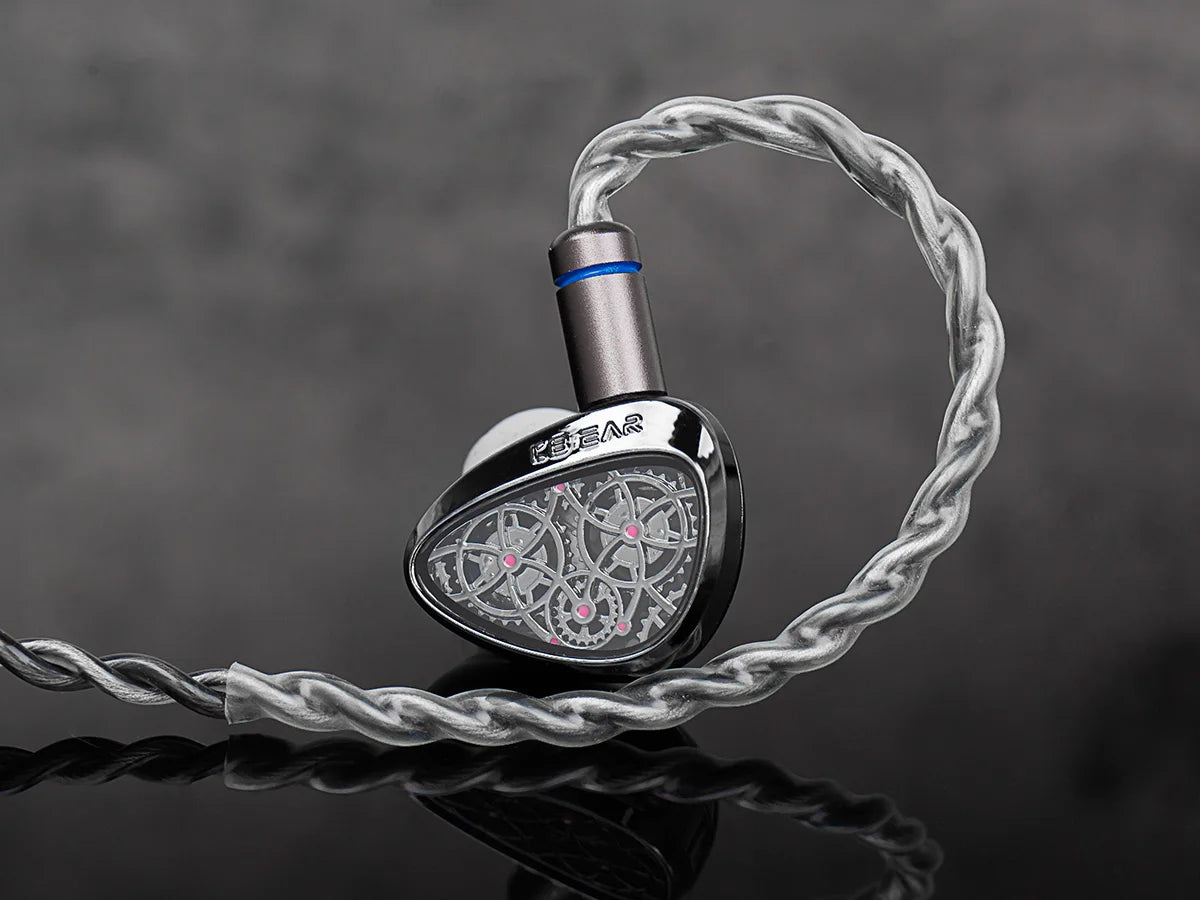 KBEAR Tourbillon-Pro TB-PRO HiFi Wired Earbuds 10mm Dynamic Driver In-Ear Earphones, High Resolution Type-C HIFI Wired Earbuds with PU+PEEK+DLC Diaphragm