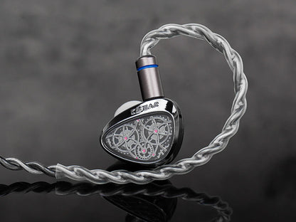 KBEAR Tourbillon-Pro TB-PRO HiFi Wired Earbuds 10mm Dynamic Driver In-Ear Earphones, High Resolution Type-C HIFI Wired Earbuds with PU+PEEK+DLC Diaphragm