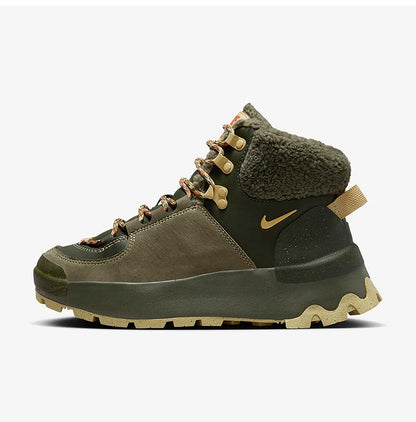 Nike Genuine 2023 Winter New — Sapatos de lazer femininos em fleece quente FD0211-300
