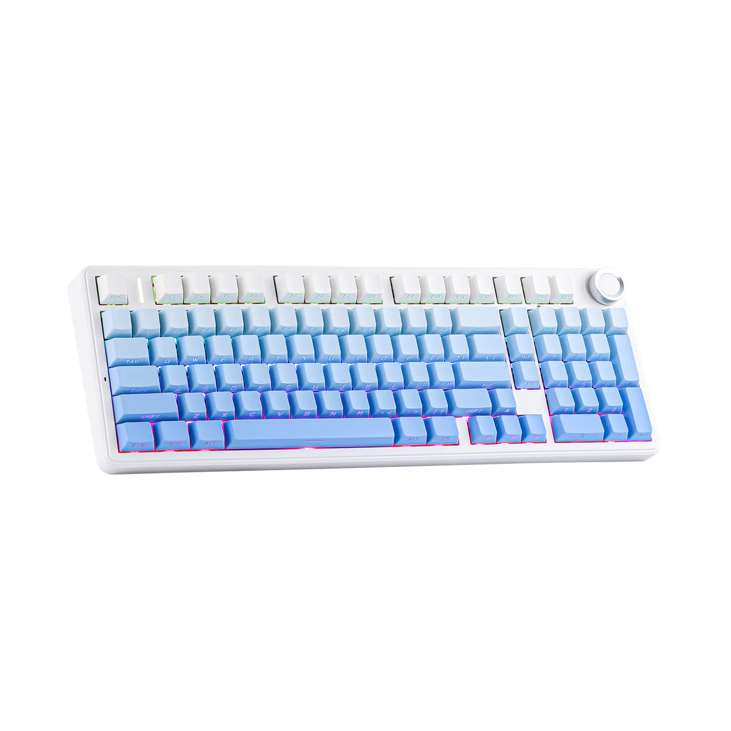 AULA F99 PRO 96% Layout Hot-Swappable Gasket-Mounted Wired/Bluetooth/2.4GHz Wireless Mechanical Keyboard for Mac/Win