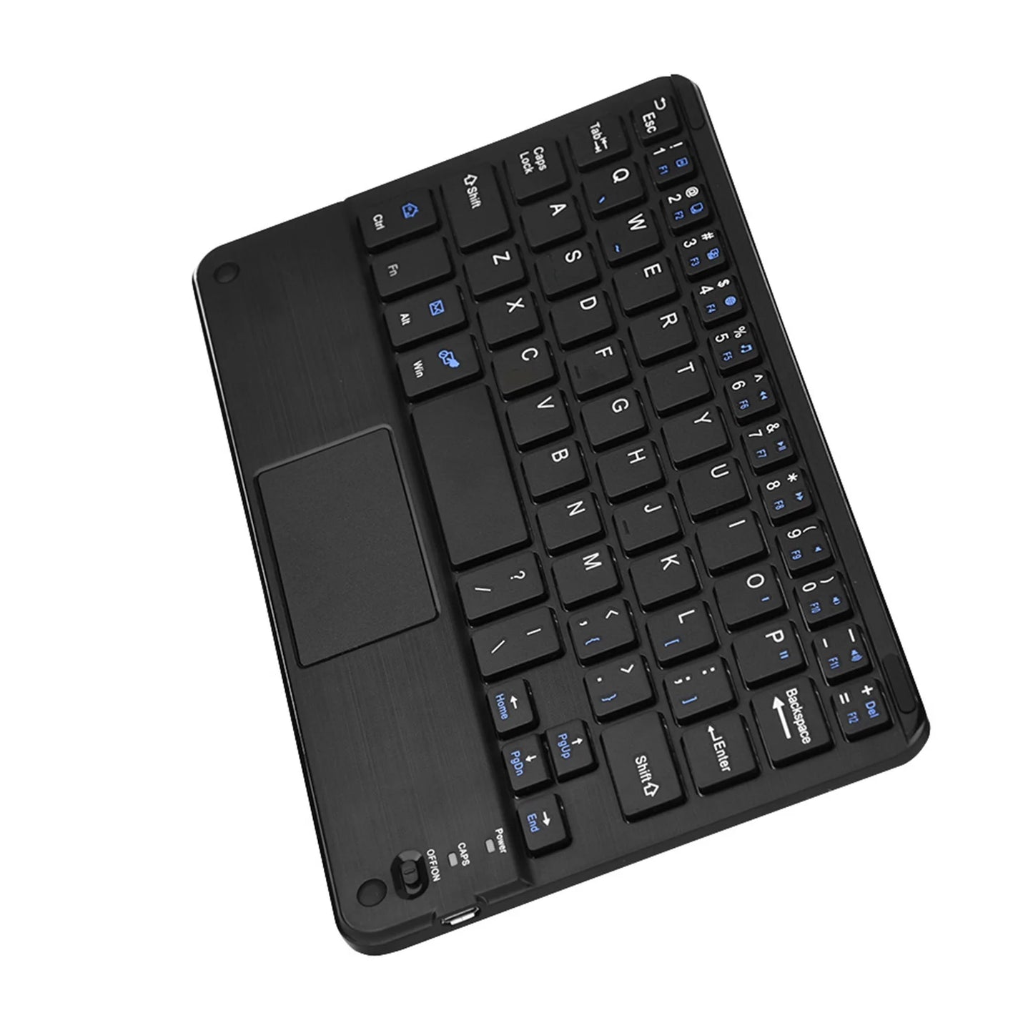 Professional UltraSlim Mini Wireless Bluetooth Keyboard with Touchpad Compact Ergonomic Responsive for Windows PC Android Tablet