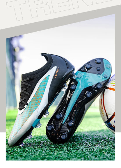 Men's New TF Football Boots Sneakers Professional Society Casual Male Soccer Shoes Futsal High-Quality Football Shoes Training