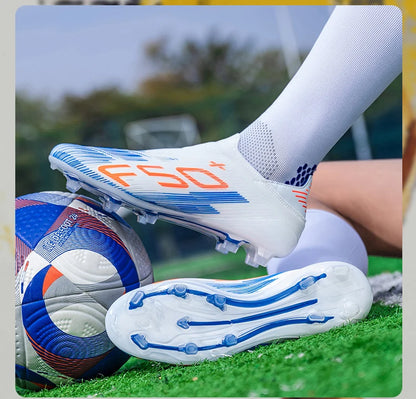 Pointure 35-45 Chaussures de football FG/TF pour hommes, futsal, professionnelles, unisexes, pour garçons, chaussures de football, baskets