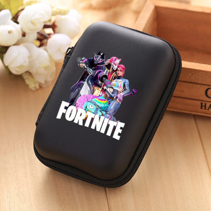 New Fortnite Storage Bag Multi Function Data Cable Charger Organizer Travel Earphone Protective Pouch Childrens Birthday Gift