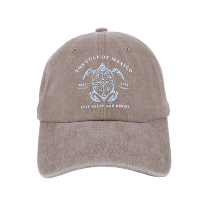 Washed Cotton Baseball Cap Retro Golf Dad Hat Adjustable Cotton Hat Trucker Cap Outdoor Sports Sun Hat for Men Women Unisex