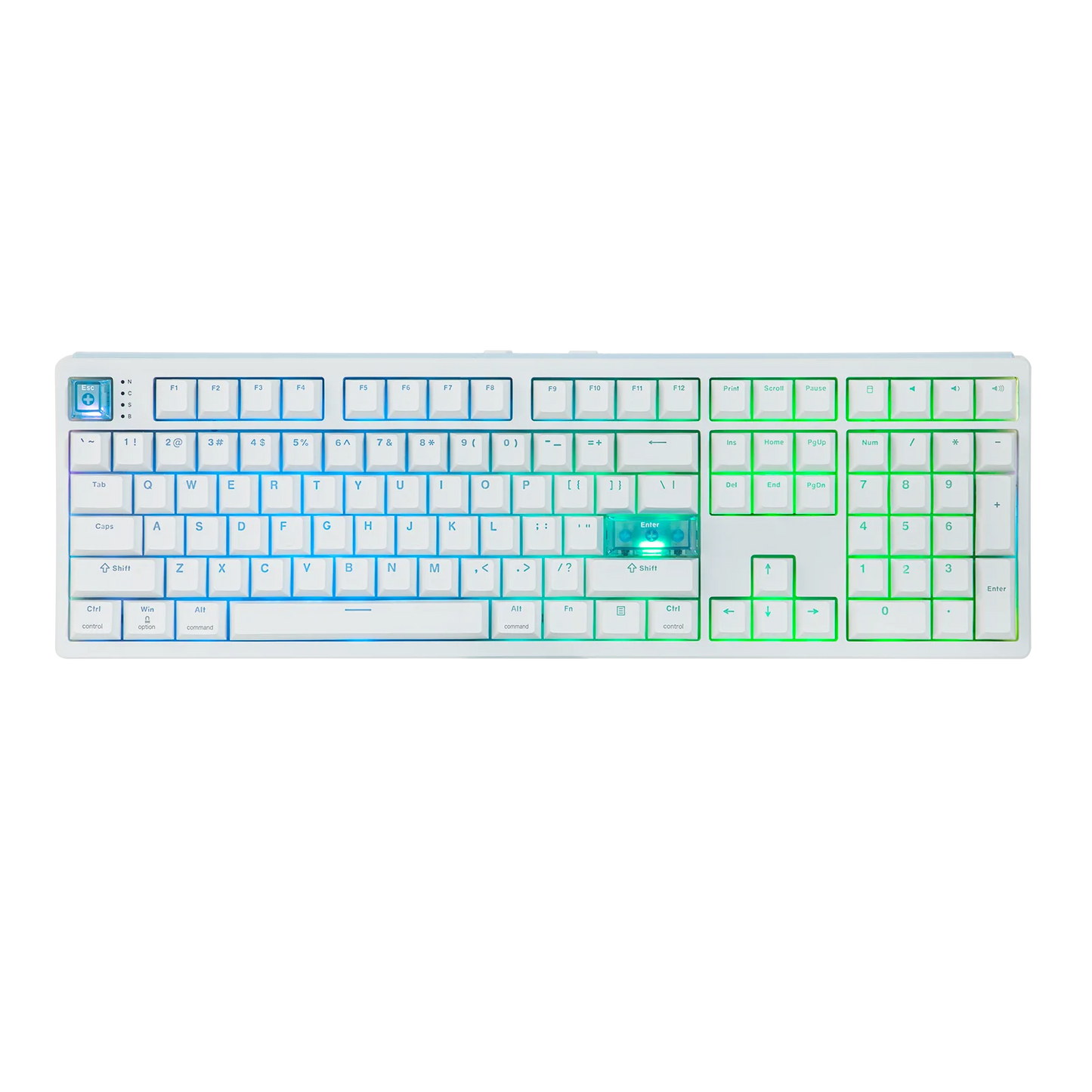 EPOMAKER HE108 100% ANSI US QWERTY Layout Wired/BT/2.4Ghz Wireless Hall Effect Mechanical Keyboard with SOCD/DKS & Rapid Trigger