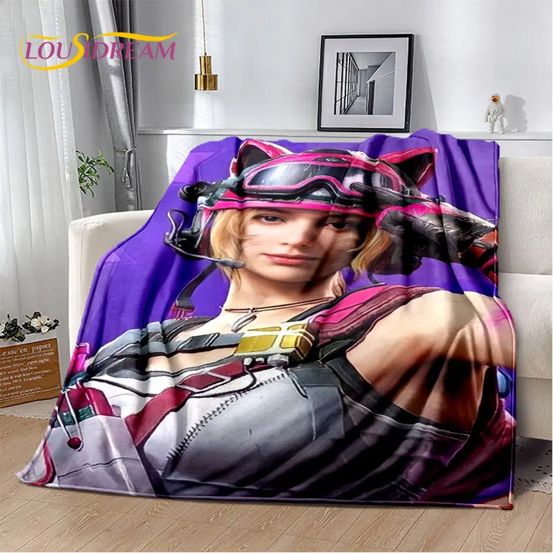 Κουβέρτα 3D COD, απαλή λούτρινη κουβέρτα gamer Call of Duty, φανελένια κουβέρτα ριχτάρι για σαλόνι, υπνοδωμάτιο, κρεβάτια, καναπέ και κάλυμμα γραφείου