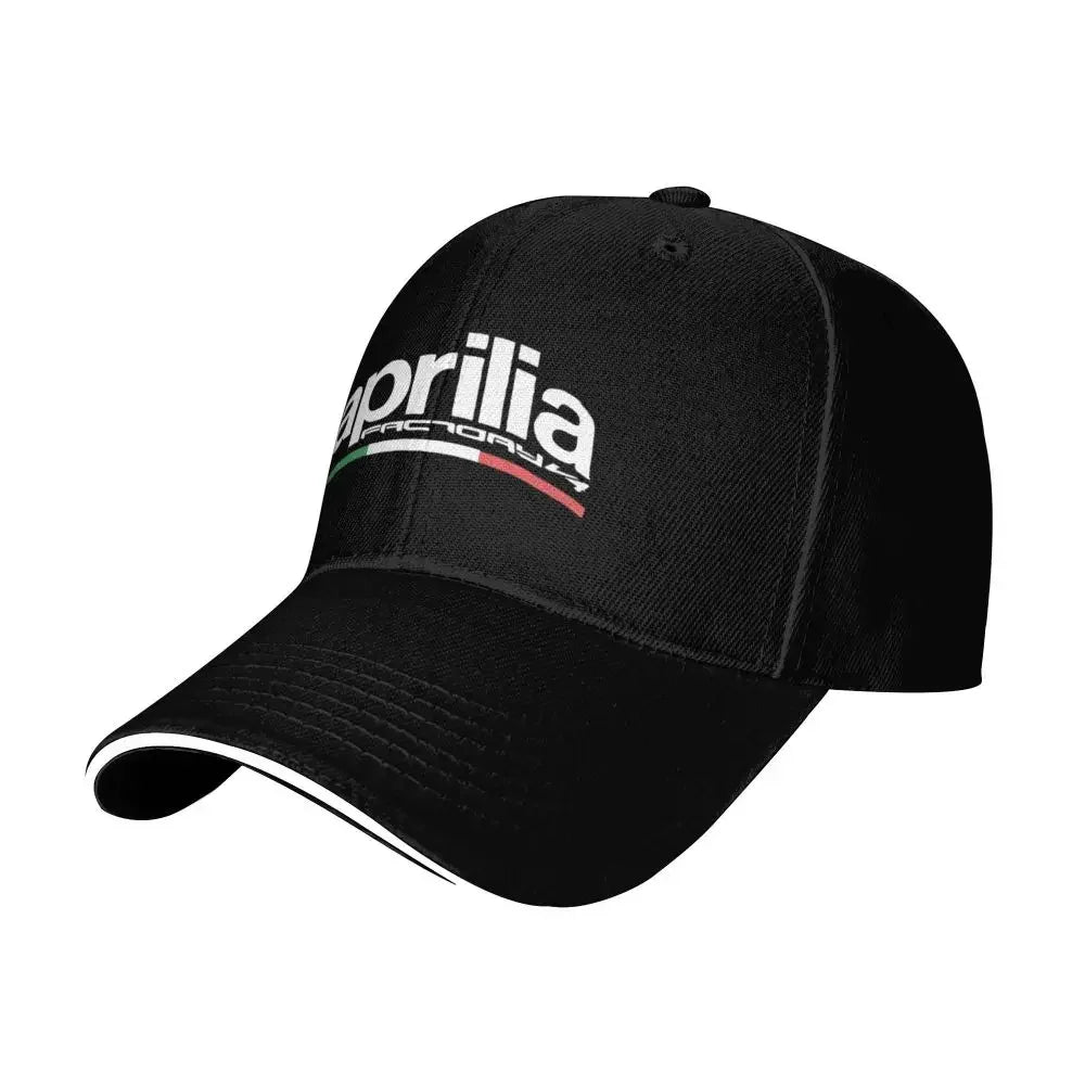 White Red Green Aprilias Racing Hiking Baseball Caps Women Men Adult Male Beach Sunscreen Hat Snapback Cap