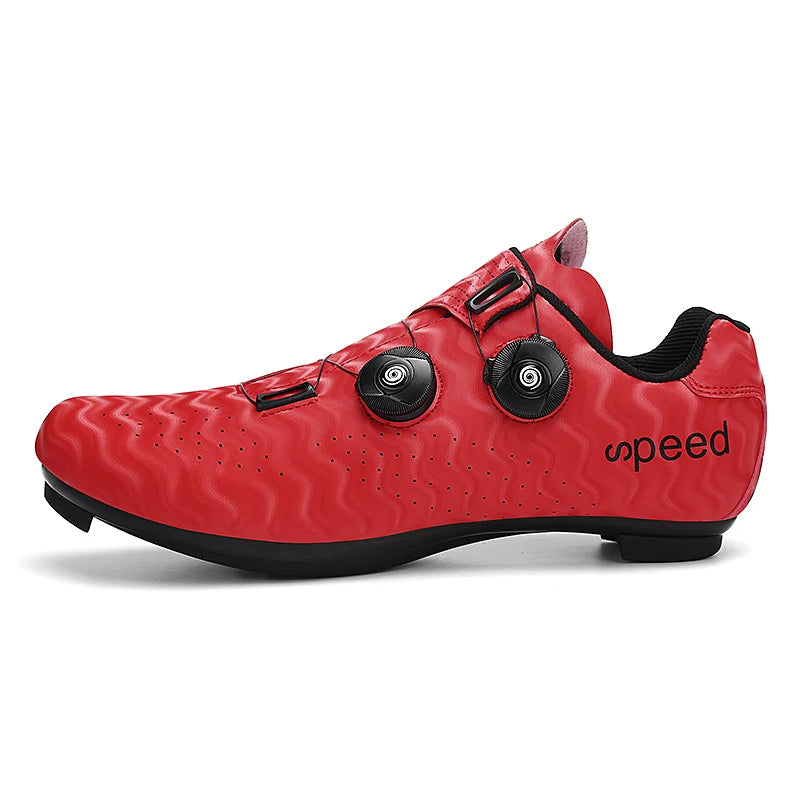 New cycling shoes road cycling men's racing competition self-locking speed cycling sports shoes women's Spd Cleats cycling shoes
