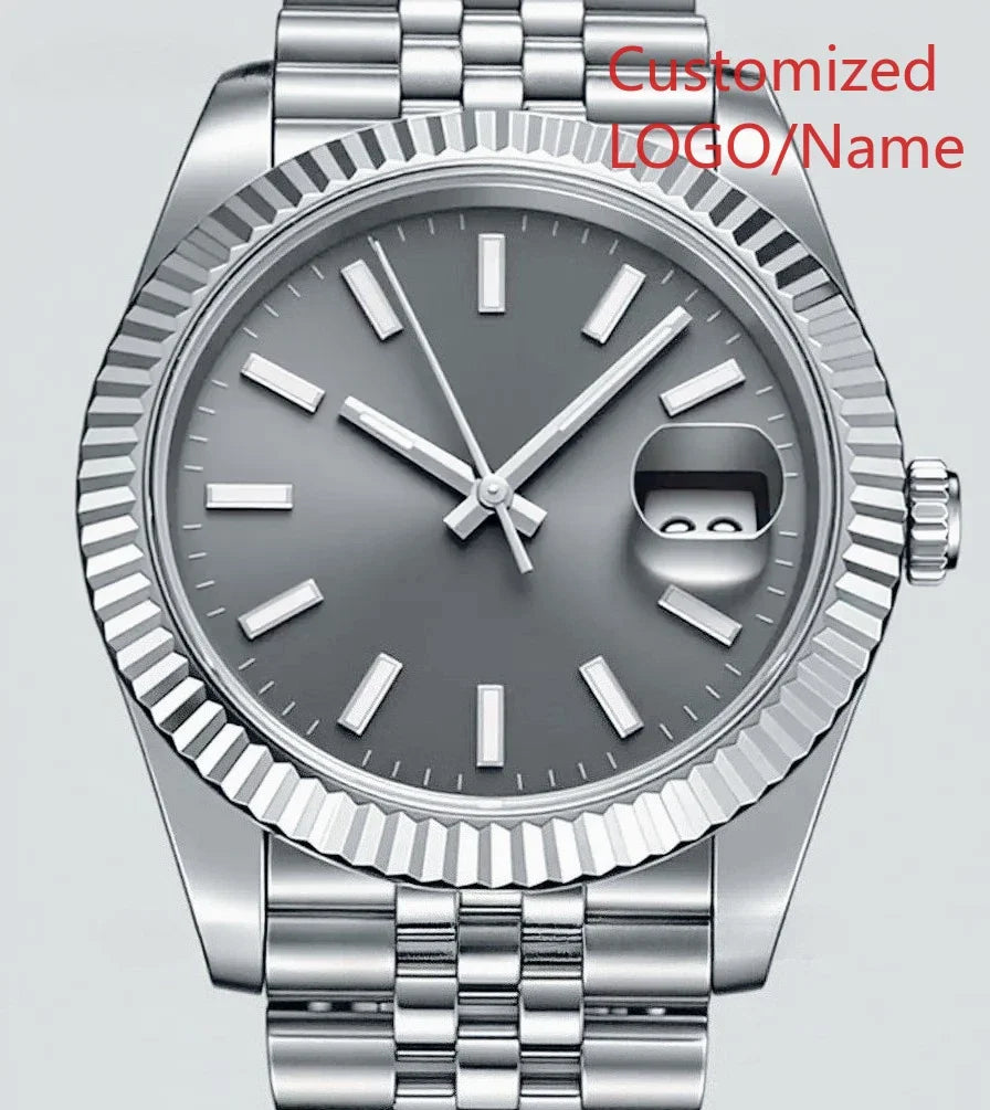A989 Store Customized Watch Men's Women Automatic Mechanical Watch 36mm 40mm 904L Stainless Steel Black Blue