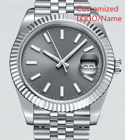 A989 Store Customized Watch Men's Women Automatic Mechanical Watch 36mm 40mm 904L Stainless Steel Black Blue