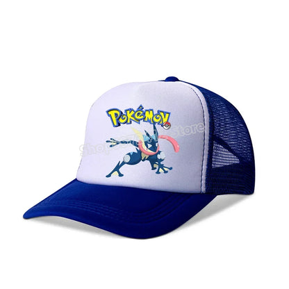 Pokemons Baseball Cap Pikachu Charizard Gengar Anime Peaked Hat Kid Adult Summer Outdoor Sport Hats Boy Casual Fashion Cap Gift