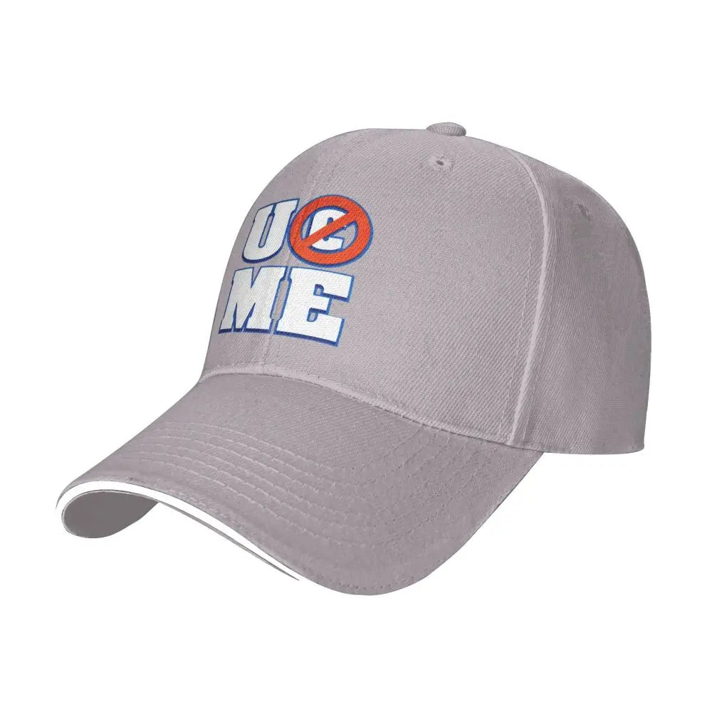 Yellow Wrestling Cena John White Custom Baseball Caps For Mens Unisex Male Beach Sunscreen Hat Snapback Cap