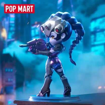POP MART Seria Overwatch „Play of The Game” – Cutie surpriză originală cu conținut aleatoriu – Figurine drăguțe de anime, ornamente și figurine de acțiune