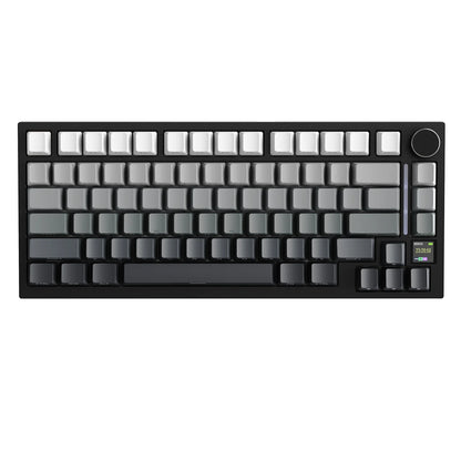 ATTACK SHARK X820 Ultra Wireless Mechanical Keyboard with TFT Smart Display & Knob, 75% Hot Swappable, BT/2.4G/Wired, Gift Switch