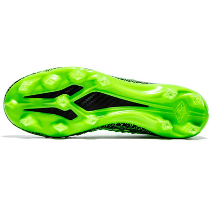 Chaussures de football pour hommes et femmes, chaussures de football à tige haute offrant un bon maintien de la cheville, chaussures d’entraînement légères et antidérapantes pour terrains intérieurs et extérieurs.