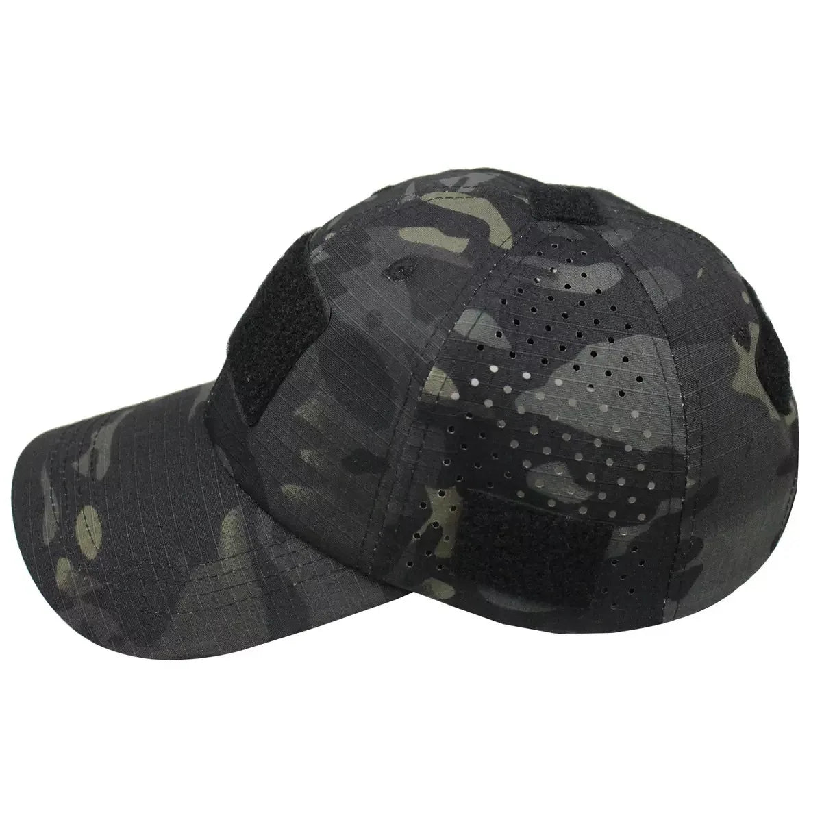 1pcs New Men Camouflage Baseball Cap Breathable Sunscreen Hat Outdoor Sports Hunting Hiking Camping Beach Fishing Sun Hat