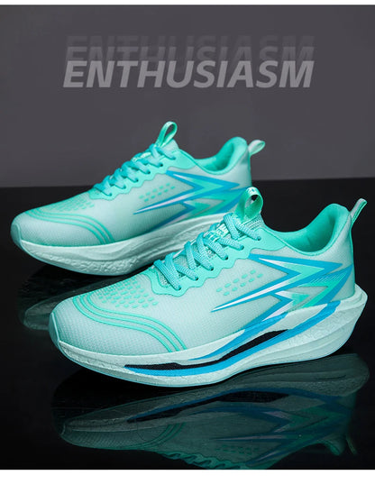 NEW Men Sports Running Shoes Off Marathon Breathable Light Comfortable Athletic Sneakers Jogging Basketball Tenis Air Cushion