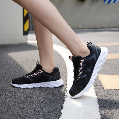 Xtep Women's Running Shoes New Fashion Lightweight Sneakers for Women Breathable Cushioning Sports Shoes Female 879318110073