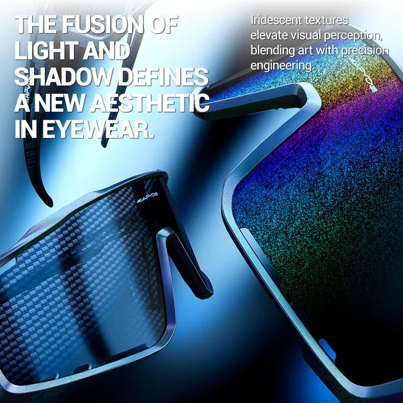 Kapvoe Fashion Sunglasses for Men Cool Cycling Glasses MTB Riding Skating  UV400 Fishing Goggles Man Woman Bike Bicycle Eyewear
