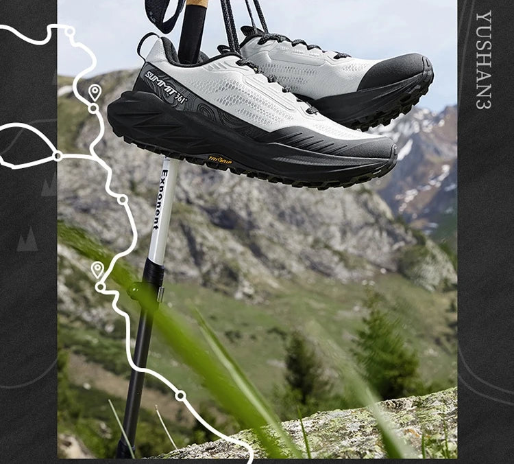 361 Degrees Yushan 3.0 Herren-Laufschuhe, Wandern, Dämpfung, flexibel, atmungsaktiv, rutschfest, Outdoor-Jogging, Herren-Sneaker 672532214
