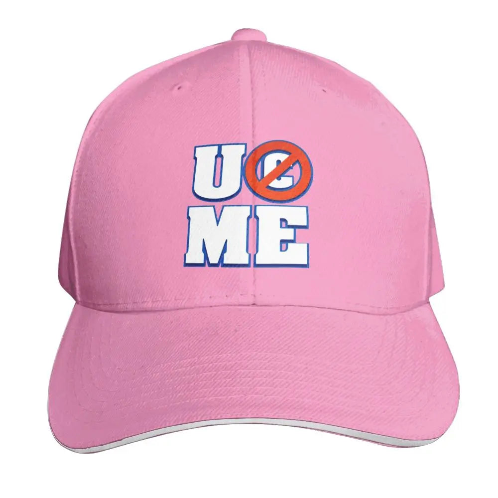 Yellow Wrestling Cena John White Custom Baseball Caps For Mens Unisex Male Beach Sunscreen Hat Snapback Cap