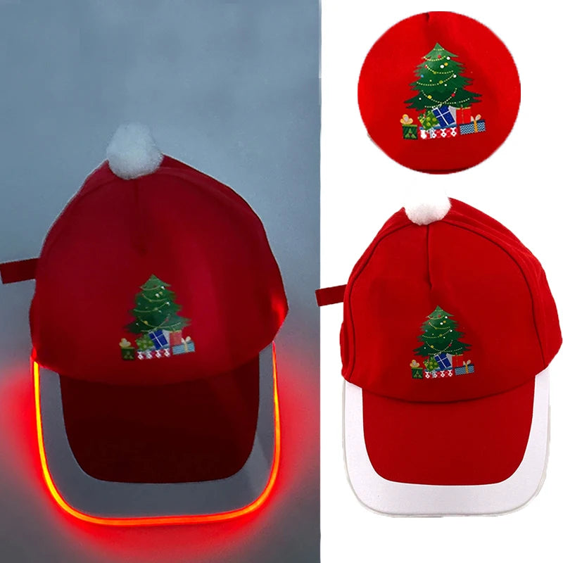 Cappellino da baseball luminoso fashion a LED, cappello hip-hop fluorescente per bar e club, per uomo e donna, DJ, danza, accessori e costume
