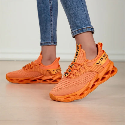 Ružové ležérne tenisky pre ženy a mužov, topánky Blade, veľké veľkosti 46, ľahké priedušné bežecké topánky pre mužov, športové tenisky zo sieťoviny